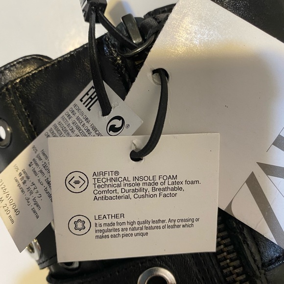 zara boots with chains